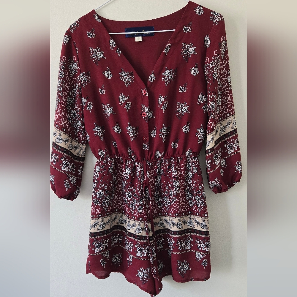 Blue Rain XS Romper!